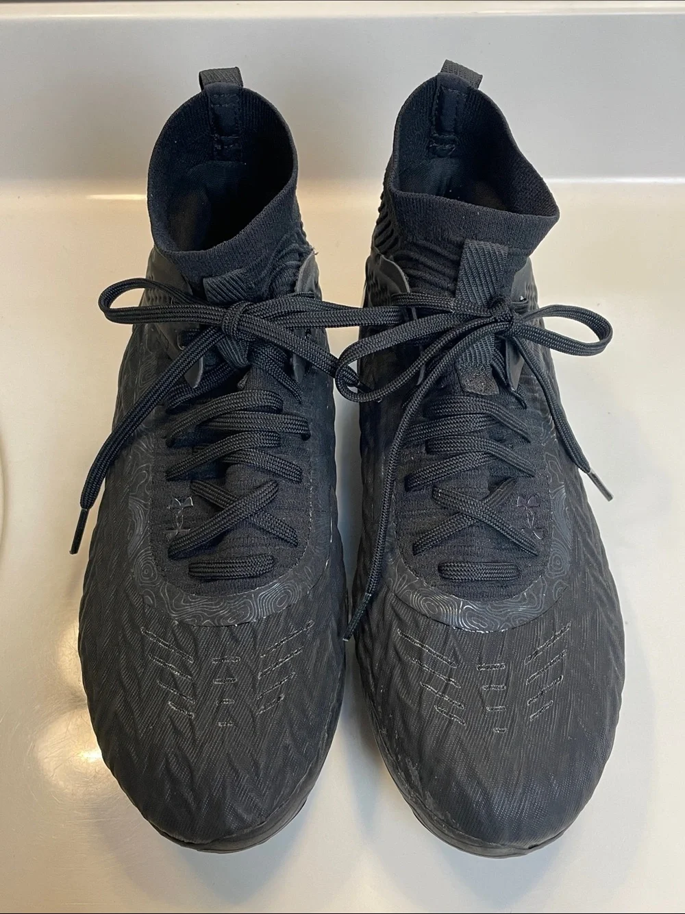 Under Armour Men’s Highlight 2 MC Knit Black Football Cleats